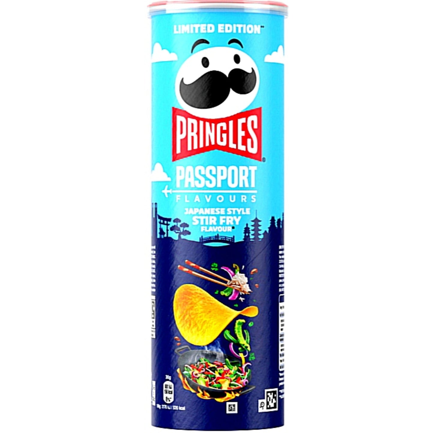 Pringles Passport Japanese Stir Fry Flavour 165g Vegan Limited.