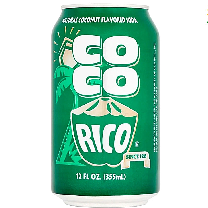 Coco Rico USA echte kokosnuss geschmack Soda 355 ml Dose