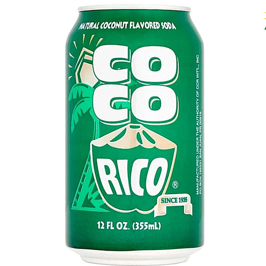 Coco Rico USA echte kokosnuss geschmack Soda 355 ml Dose