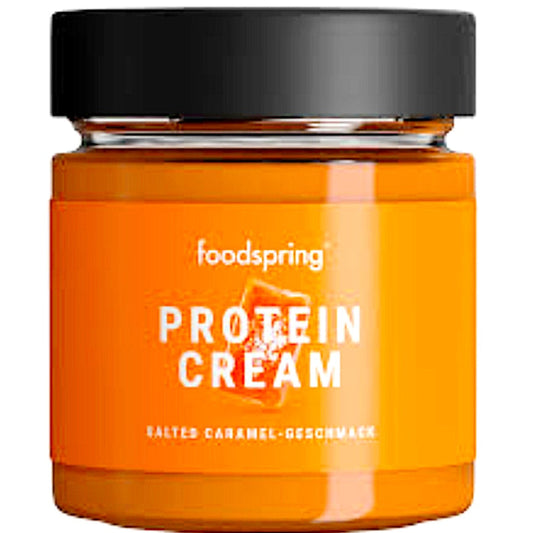 Foodspring Protein Cream Aufstrich, Salted Caramel 200g MHD: 03.02.2026