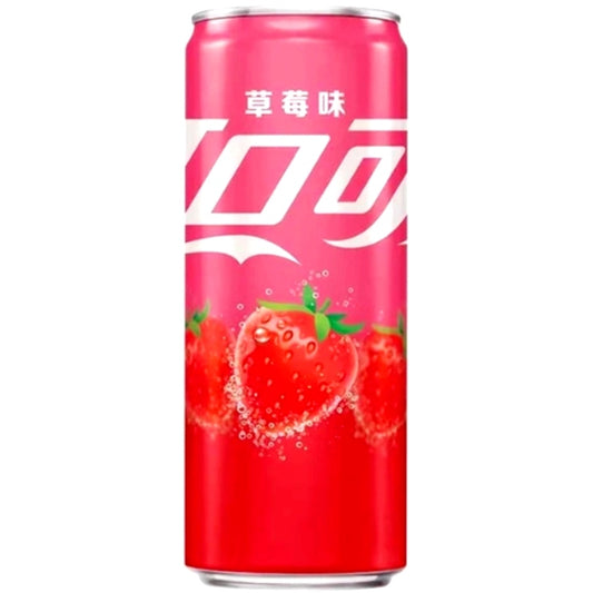 Coca Cola Erdbeere Import 330ml.
